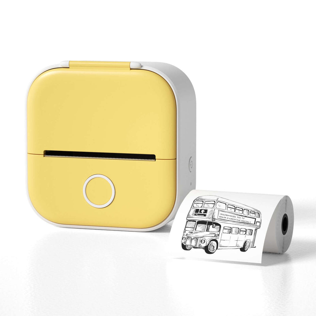 Portable Mini Thermal Label Printer | Bluetooth Home & Photo Printer - All-Gadgetry