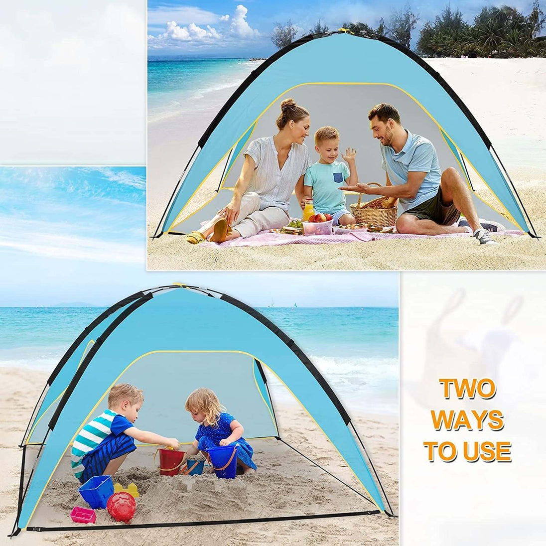 Portable Beach Tent - All - Gadgetry