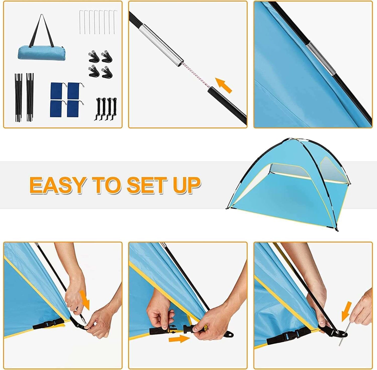 Portable Beach Tent - All - Gadgetry