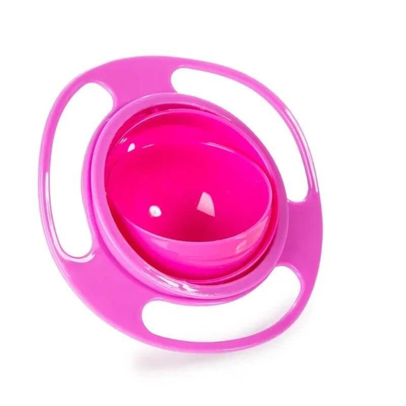 Universal Gyro Bowl Children Rotary Balance Novelty Gyro 360 Rotate Spill Proof Feeding Dishes Baby Training Rotary Balance Toy - All - Gadgetry